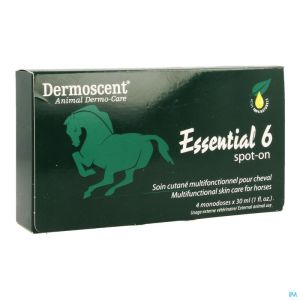 Essential 6 Spot-On Paard Veter 4X30 Ml