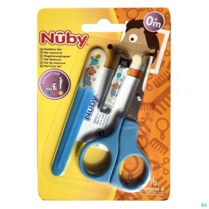 Nuby Nagelverzorging Set Blauw Id4774 +0M 1 St