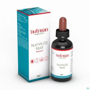 Nutrisan Nutrivit D3 200 Iu Liquid 100 Ml Nf