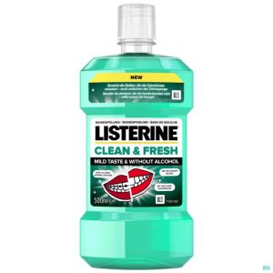 Listerine Mondwater Clean & Fresh 500 Ml