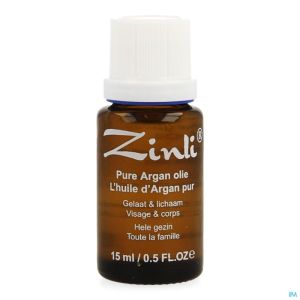 Zinli Arganolie Puur Niet Geraff 15 Ml