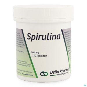 Spirulina Deba 250 Tabl 500 Mg