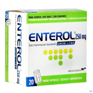 Enterol 250 Mg Caps Harde Dur 20 X 250 Mg