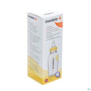 Medela Zuigfl + Speen Flow Med 250 Ml 2001658