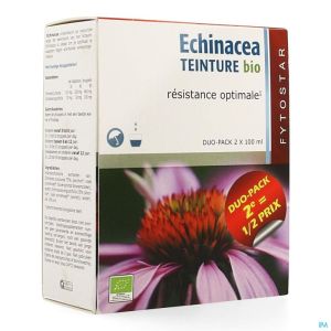 Echinacea Tinctuur Duo 2X100 Ml