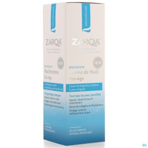 Zarqa Magnesium Nachtcreme Pro-Age 50 Ml