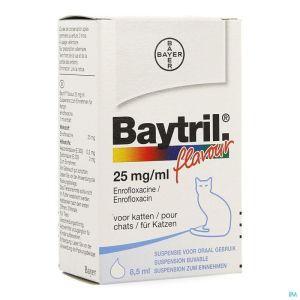 Baytril Flavour Kat Veter 25 Mg/Ml 8,5 Ml