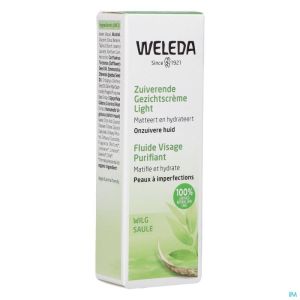 Weleda Zuiverende Gezichtscreme Light 30 Ml Nf