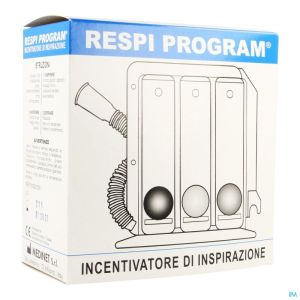 Respiprogram Incentieve Spirometer 1 St