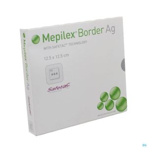 Mepilex Border Ag 12,5X12,5Cm 395010 5 St
