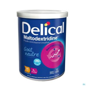 Delical Maltodextridine Neutraal Pot 350 G