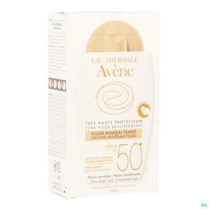 Avene Zon Fluide Mineral Getint Spf50+ 40 Ml