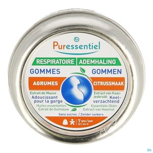 Puressentiel Verz Ademhaling Citrus Gom 45 G