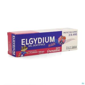 Elgydium Kids Dentifrice Grenadine Tube 50ml