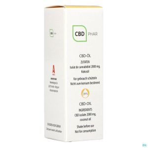 Cbd Olie 20% Cbd-Phar 10 Ml