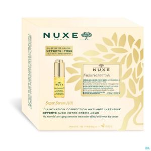 Nuxe Coffret Cr Huile Nuxuriance Gold 50ml + serum 5ml