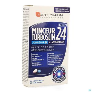 Turboslim 24 Men Dag & Nacht Forte Ph 28 Tabl