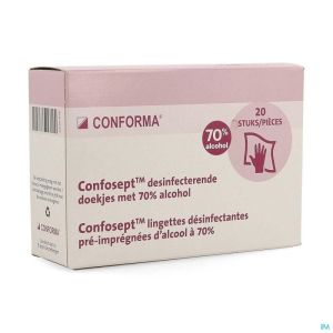 Confosept Alcoholdoekjes Fagron 20 St