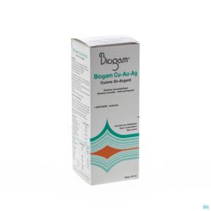 Biogam Cu-au-ag Fl 60ml