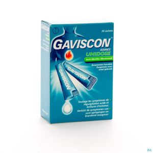 Gaviscon Advance Munt Zak Ud 20X10 Ml
