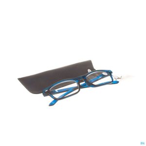 Pharmaglasses Leesbril Donker Blauw +3 1 St