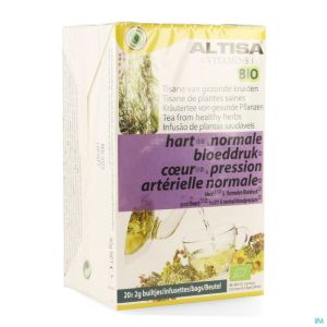 Altisa Tisane Bloeddruk Bio 20 X 2 G