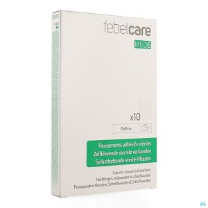 Febelcare Med6 Verband Ster Zelfkl 15X9Cm 10St