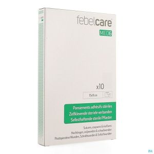 Febelcare Med6 Verband Ster Zelfkl 15X9Cm 10St