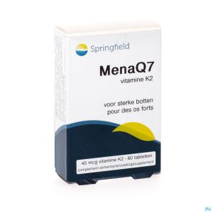 Menaq 7 Vit K2 Springfield 60 Tabl 45 Mcg