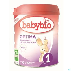 Babybio Optima 1 Opvolgmelk 0-6M 800 G Nm