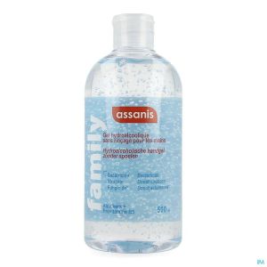 Assanis Hydro Alco Gel Flip Top 500 Ml