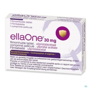 Ellaone 30mg Comp Pell 1 X 30mg