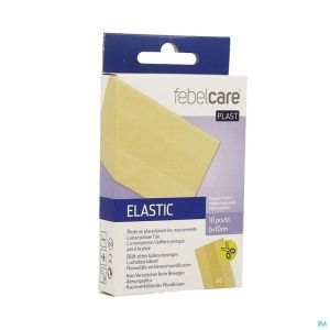 Febelcare Plast Elastic Uncut 10Cmx6Cm 10 St
