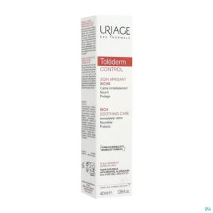 Uriage Tolederm Control Soin Riche Apaisant 40 Ml