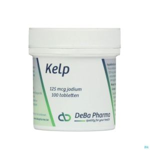 Kelp Deba 100 Caps Jodium 125 Mcg Nf