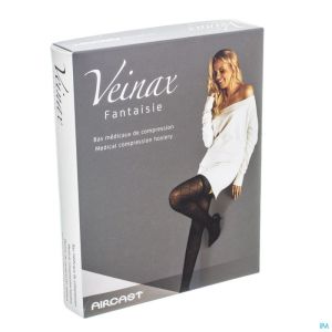 Veinax Panty Diamant Kl Kl2 Zwart M1 1 St