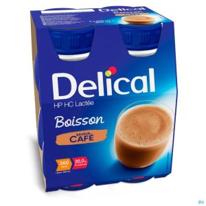 Delical Melkdr Hp-Hc Koffie 360Kcal 4X200Ml