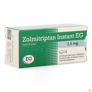 Zolmitriptan Instant E.g. 12 Tabl 2,5 Mg