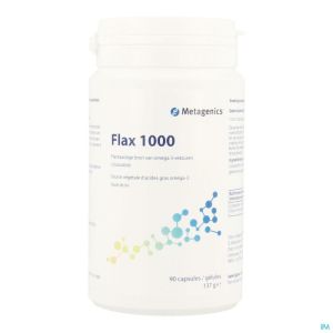 Flax Metagenics Pot 90 Caps 1000 Mg Nm