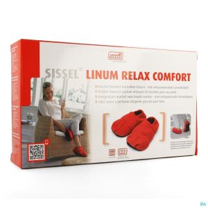 Sissel Pantoff Warmte Linum Relax Comf 36-40 Rood