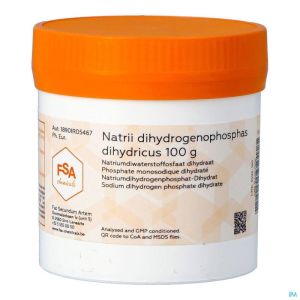 Phosphate Monosodique Dihydrate 100g Fsa