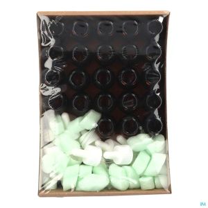 Fles Bruin Rond 60 Ml Pp28 + Druppelt Pch 23 St