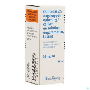 Opticrom Collyre 10 Ml