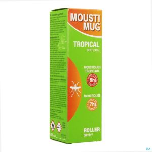 Moustimug Muggenmelk Trop Roll-On 50 Ml