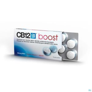 Cb12 Boost Strong Mint Kauwgom 10 St