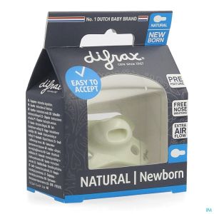 Difrax Fopsp Natural Uni/Pure Newborn Assorti 1 St
