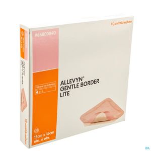 Allevyn Gentle Bord Lite 15X15Cm 66800840 10 St