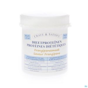 Crave & Satisfy Dieetproteinen Frangipane 200 G