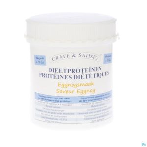 Crave & Satisfy Dieetproteinen Eggnog 200 G