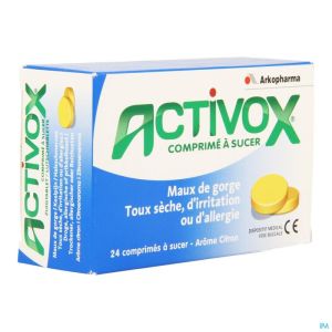 Activox Keelpijn 24 Tabl